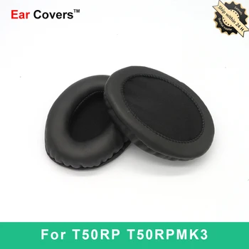 Almofadas Para o Fostex T50RP T50RPMK3 Fone de ouvido Earpads Reposição Fone de Ouvido Almofada de Couro do PLUTÔNIO de Esponja de Espuma