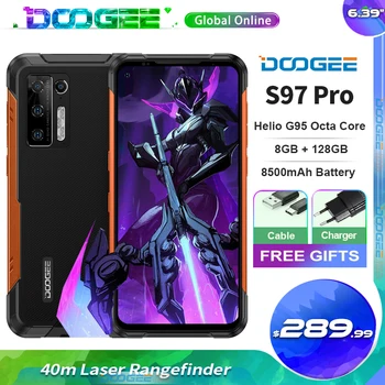 Doogee S97 Pro Smartphone 40m Telêmetro a Laser 8500mAh 6.39