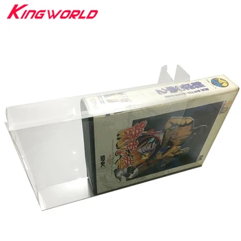 Transparente Coleção de jogos de Armazenamento de Caixa De SNK Casa Consola de jogos Para NEO-GEO aes caixa de Plástico PET Protector