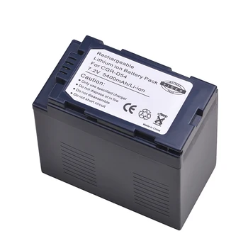 5400mAh CGR-D54 CGR-D54S Bateria para Panasonic AG-AC8PJ AG-AC90A AG-HPX250 HC-X1000 AG-HPX255