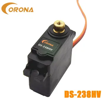 Corona DS238HV DS-238HV Médias de metais digital de alta tensão, de alto torque da engrenagem de direção 4,6 kg / 0.13 S / 22g