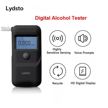 Lydsto Digital Verificador do Álcool Soprando Tipo Especial Verificador do Álcool da Mão de Álcool Detector Com Display LCD de Dropship