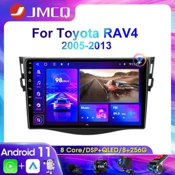 JMCQ 2Din Android 4G 11 auto-Rádio Estéreo Multimídia Vídeo Player para Toyota RAV4 2005-2013 de Navegação GPS Carplay wi-Fi Bluetooth