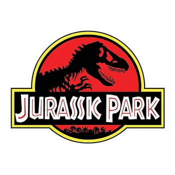 Engraçado Carro Adesivos para Jurassic Park Dinossauro Criativo Impermeável Acessórios pára-choques Janela de Decalque de PVC 13cm*12cm