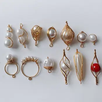 DIY acessórios de jóias simples temperamento metal pulseira pingente colar da jóia materiais acessórios