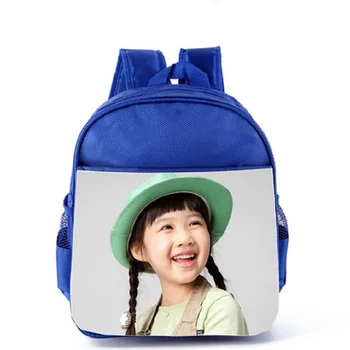 Transferência de calor Sublim em branco para crianças mochila escolar jardim de infância de fotos especial escola saco personalizado DIY/ personalizado saco de escola