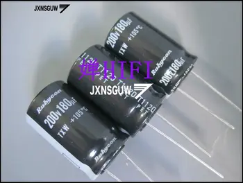 10PCS NOVO RUBYCON TXW 200V180UF 16X25MM capacitores eletrolíticos de Alumínio 180uF/200v 105 graus 180UF 200V