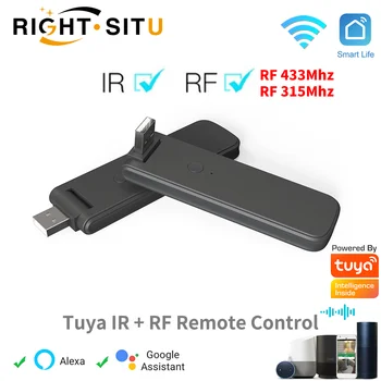 Tuya Smart RF Controle Remoto de INFRAVERMELHO wi-Fi Poder de USB da Smart Home para Condicionador de Ar TV LG TV Alexa,o Google Lar